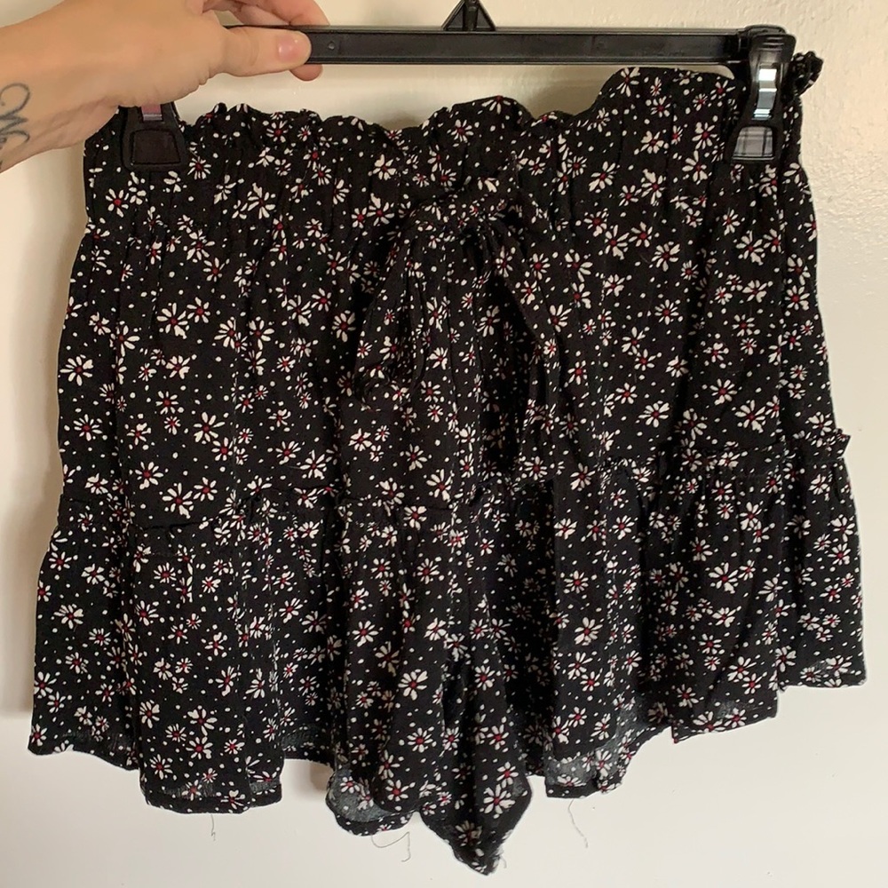 Floral beach shorts